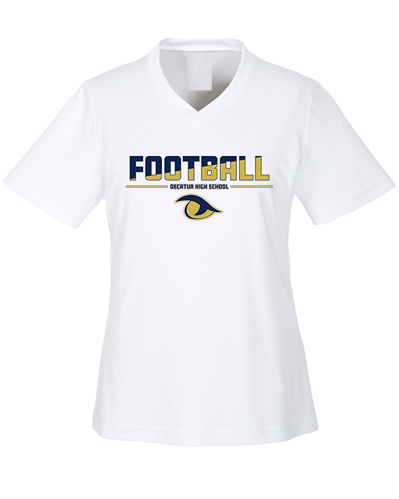 Decatur HS Football Cut - Womens Performance Shirt