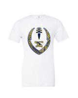 Decatur HS Football Full Football - Tri-Blend Shirt