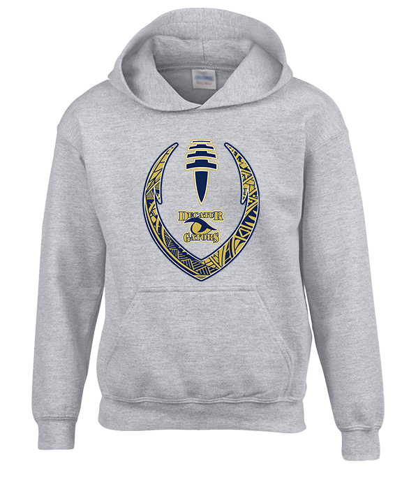 Decatur HS Football Full Football - Youth Hoodie