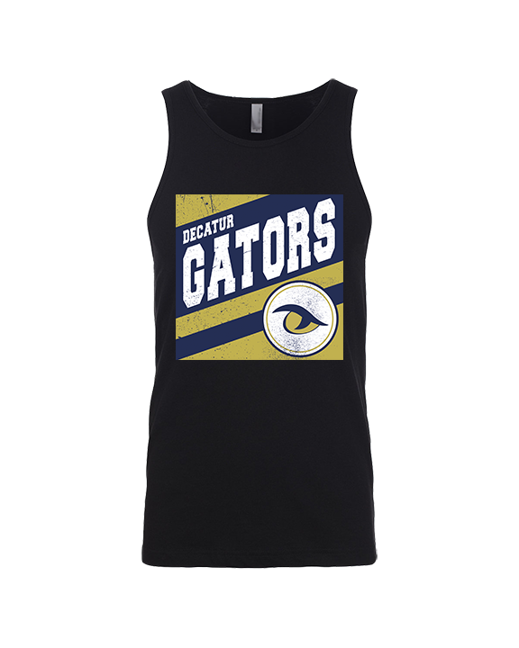 Decatur HS Football Square - Tank Top