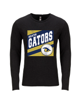 Decatur HS Football Square - Tri-Blend Long Sleeve