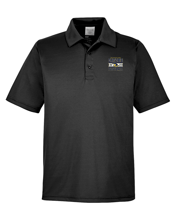 Decatur HS Football Stamp - Mens Polo