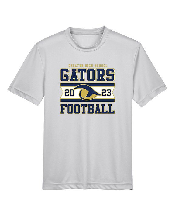 Decatur HS Football Stamp - Youth Performance Shirt