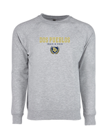 Dos Pueblos HS Track Block - Crewneck Sweatshirt