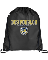 Dos Pueblos HS Track Block - Drawstring Bag