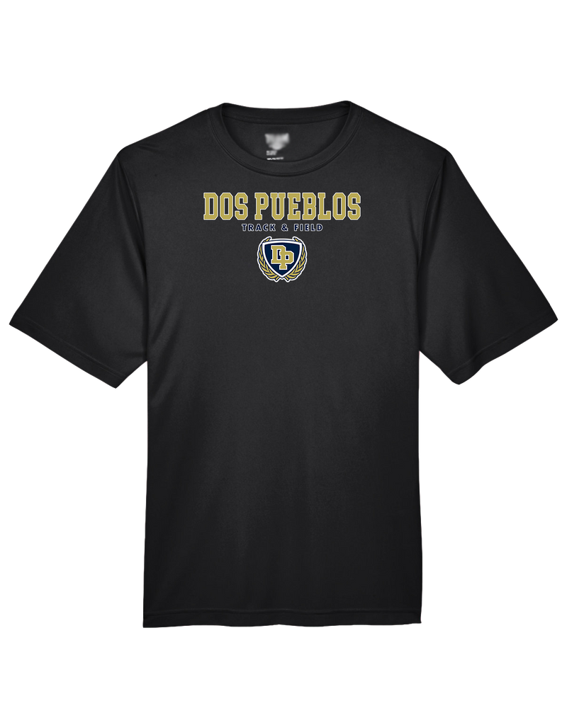 Dos Pueblos HS Track Block - Performance T-Shirt