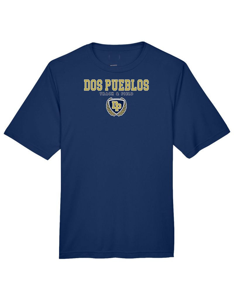 Dos Pueblos HS Track Block - Performance T-Shirt