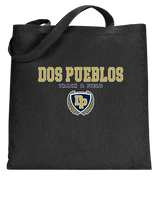 Dos Pueblos HS Track Block - Tote Bag