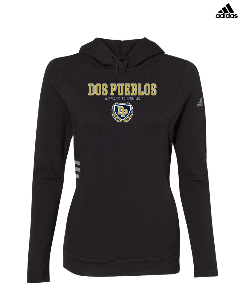 Dos Pueblos HS Track Block - Adidas Women's Lightweight Hooded Sweatshirt