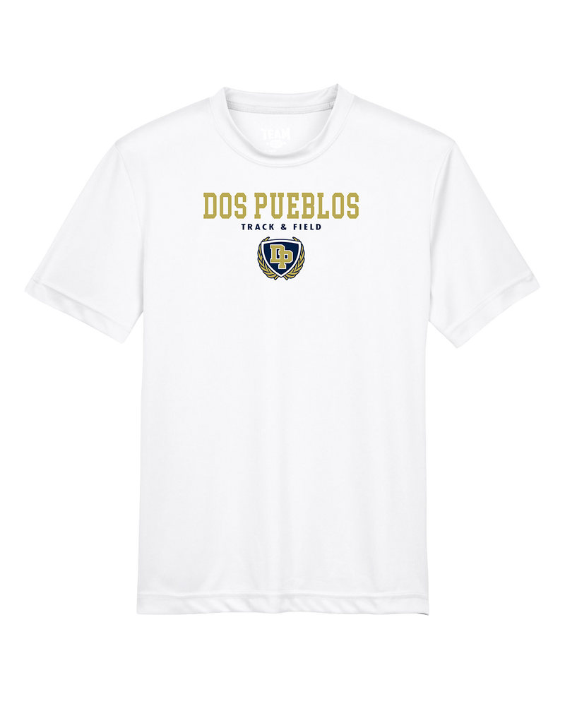 Dos Pueblos HS Track Block - Youth Performance T-Shirt