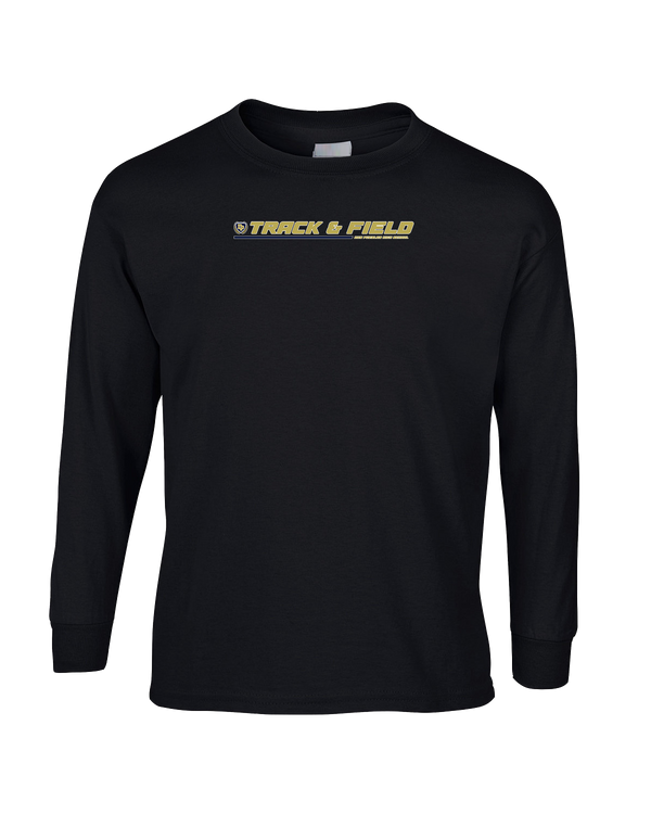 Dos Pueblos HS Track Lines - Mens Basic Cotton Long Sleeve