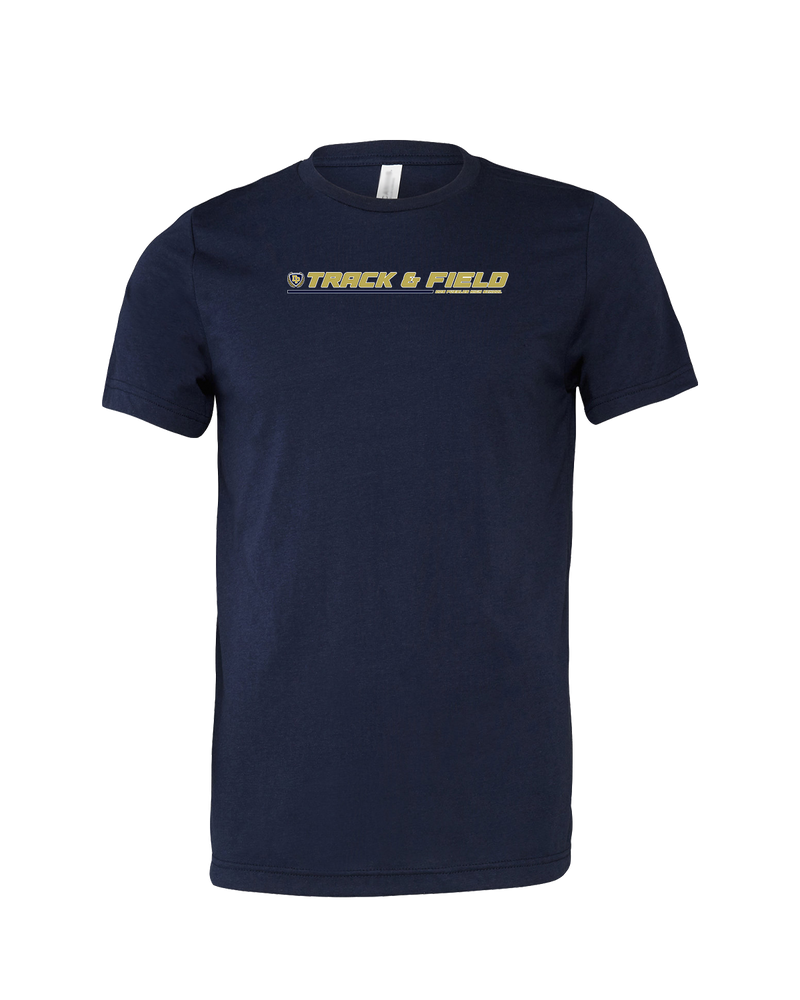 Dos Pueblos HS Track Lines - Mens Tri Blend Shirt