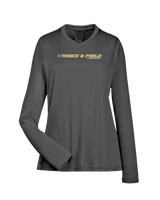 Dos Pueblos HS Track Lines - Womens Performance Long Sleeve
