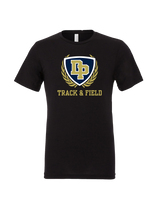 Dos Pueblos HS Track Logo - Mens Tri Blend Shirt