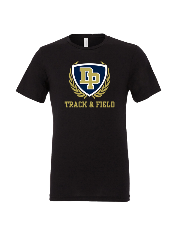 Dos Pueblos HS Track Logo - Mens Tri Blend Shirt