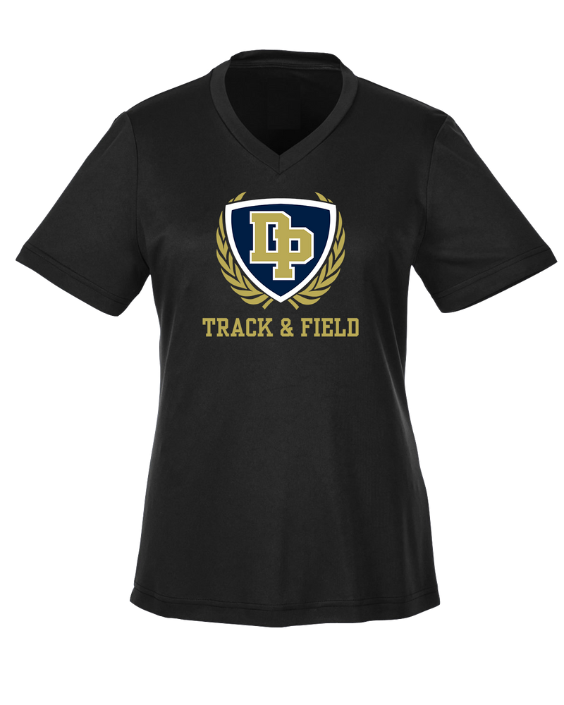 Dos Pueblos HS Track Logo - Womens Performance Shirt