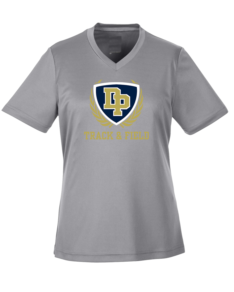 Dos Pueblos HS Track Logo - Womens Performance Shirt