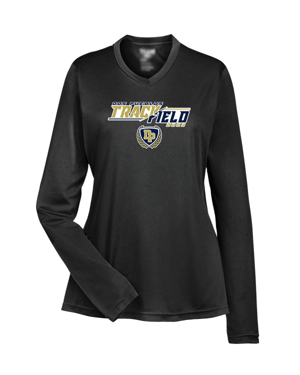 Dos Pueblos HS Track Slash - Womens Performance Long Sleeve