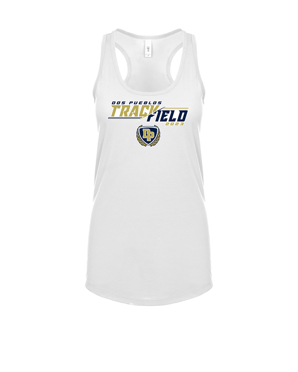 Dos Pueblos HS Track Slash - Womens Tank Top