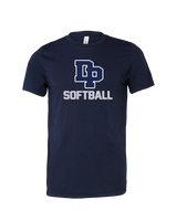 Dos Pueblos HS Softball - Tri-Blend Shirt