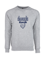 Dos Pueblos HS Softball Logo 01 - Crewneck Sweatshirt