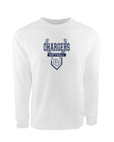 Dos Pueblos HS Softball Logo 01 - Crewneck Sweatshirt