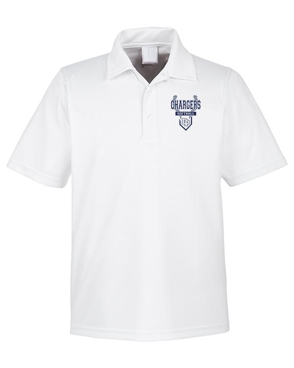 Dos Pueblos HS Softball Logo 01 - Mens Polo