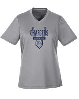 Dos Pueblos HS Softball Logo 01 - Womens Performance Shirt