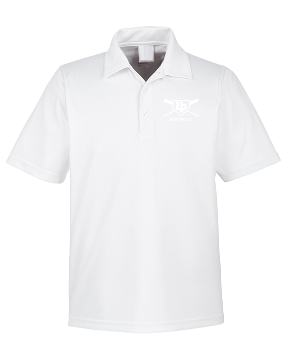 Dos Pueblos HS Softball Logo 02 - Mens Polo