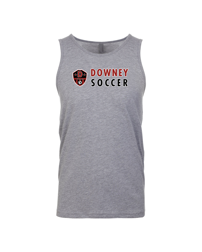 Downey HS Girls Soccer Basic - Mens Tank Top