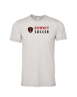 Downey HS Girls Soccer Basic - Mens Tri Blend Shirt