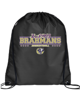 Okeechobee HS Girls Basketball Border - Drawstring Bag