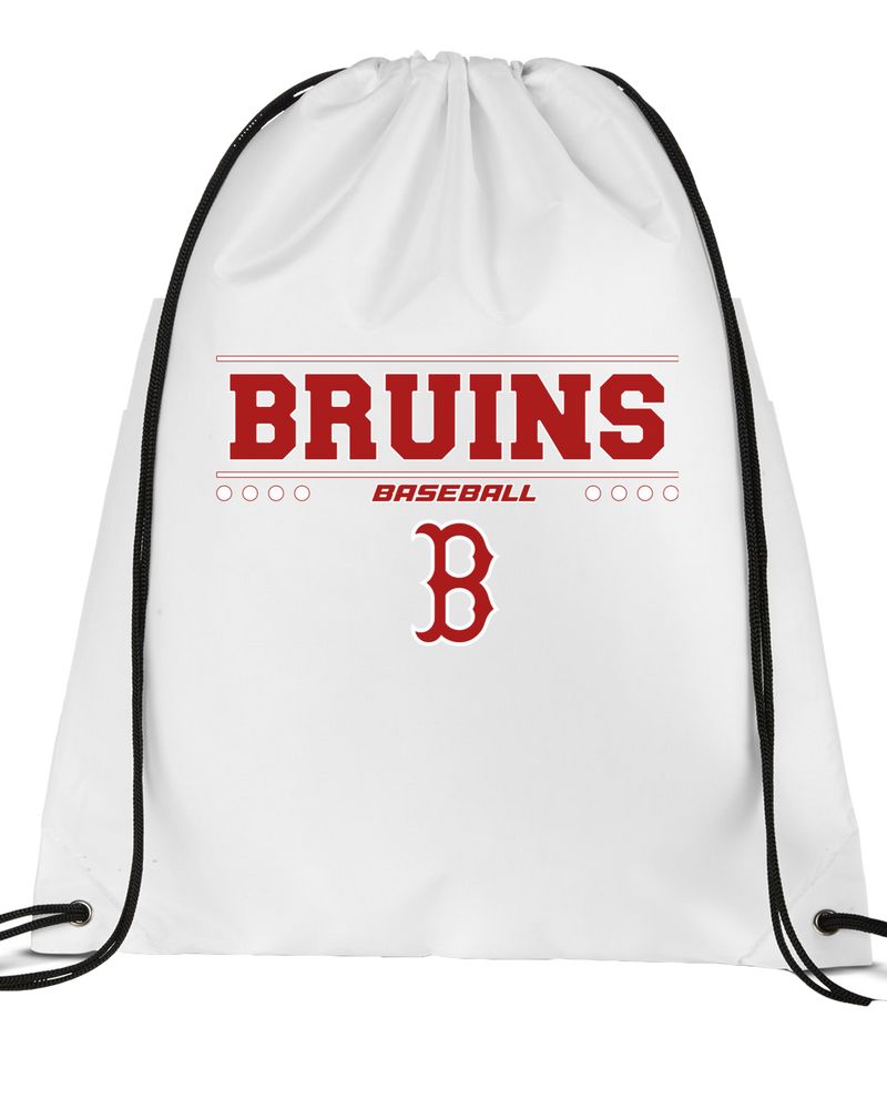Blackford HS Baseball Border - Drawstring Bag