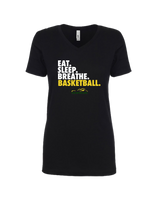 Captain Shreve HS Eat Sleep Gators - Women’s V-Neck