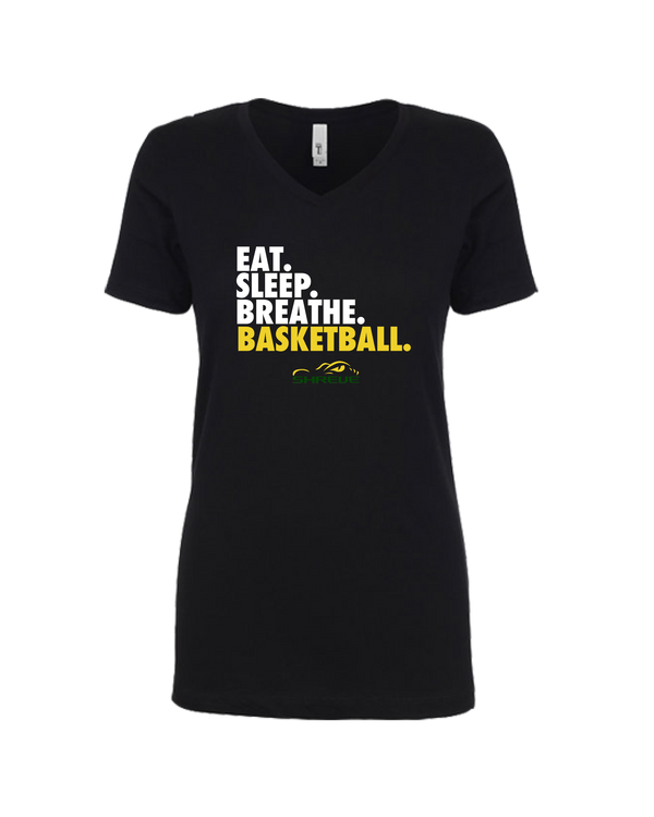 Captain Shreve HS Eat Sleep Gators - Women’s V-Neck