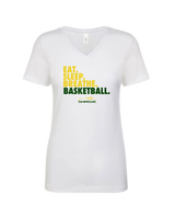 Captain Shreve HS Eat Sleep Gators - Women’s V-Neck