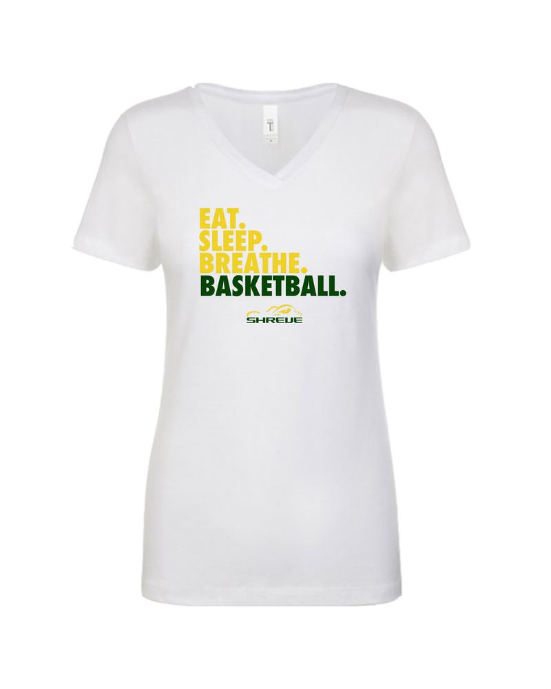 Captain Shreve HS Eat Sleep Gators - Women’s V-Neck