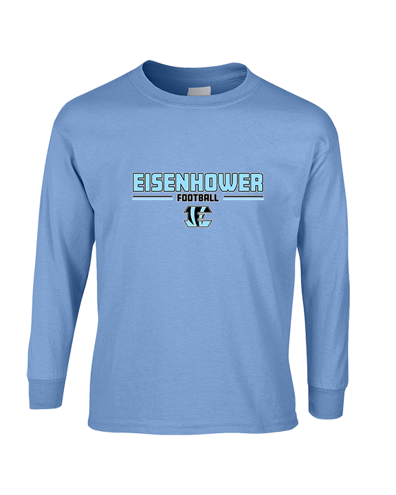 Eisenhower HS Football Keen - Cotton Longsleeve