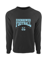 Eisenhower HS Football School Football - Crewneck Sweatshirt