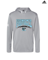 Eisenhower HS Football School Football - Mens Adidas Hoodie