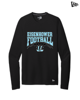 Eisenhower HS Football School Football - New Era Performance Long Sleeve