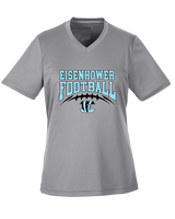 Eisenhower HS Football School Football - Womens Performance Shirt