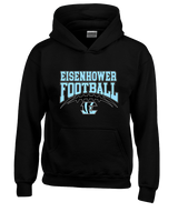 Eisenhower HS Football School Football - Youth Hoodie