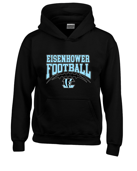 Eisenhower HS Football School Football - Youth Hoodie
