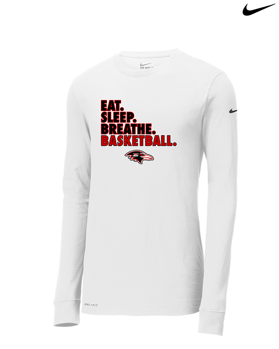 Empire HS Boys Basketball Eat Sleep Breathe - Mens Nike Longsleeve