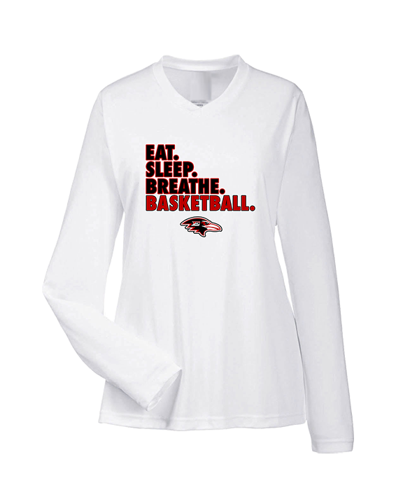 Empire HS Boys Basketball Eat Sleep Breathe - Womens Performance Longsleeve