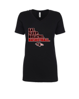 Empire HS Boys Basketball Eat Sleep Breathe - Womens Vneck