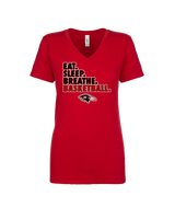 Empire HS Boys Basketball Eat Sleep Breathe - Womens Vneck