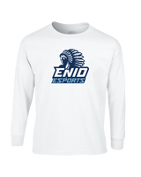 Enid HS Esports Logo - Mens Basic Cotton Long Sleeve