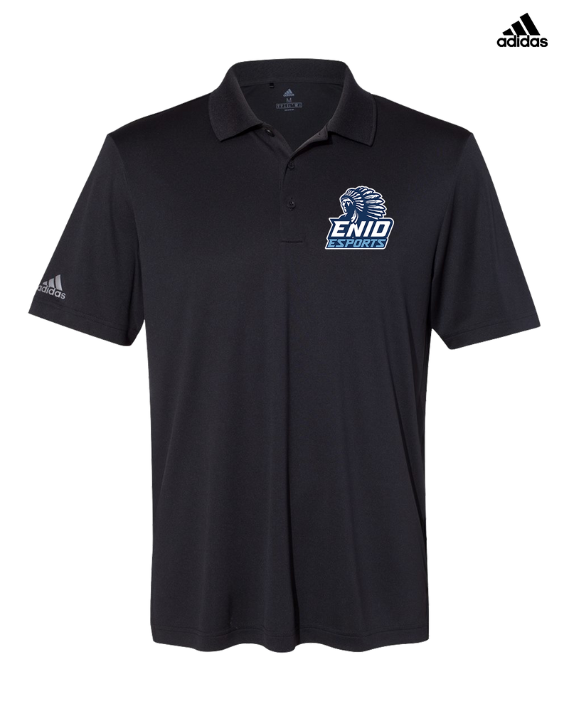 Enid HS Esports Logo - Adidas Men's Performance Polo